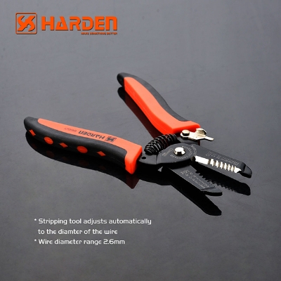 Picture of Harden 175mm Electric Wire Cutter Stripper Professional 660621