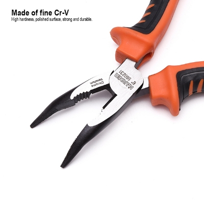 Picture of Harden 6" Pro Bent Nose Plier Chrome Vanadium Steel 560231