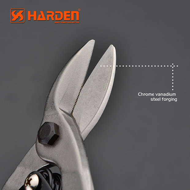 Picture of Harden 10" Aviation Snips Right Head (Professional & Industrial) Chrome Vanadium Right Aviation Tin Snip 570102