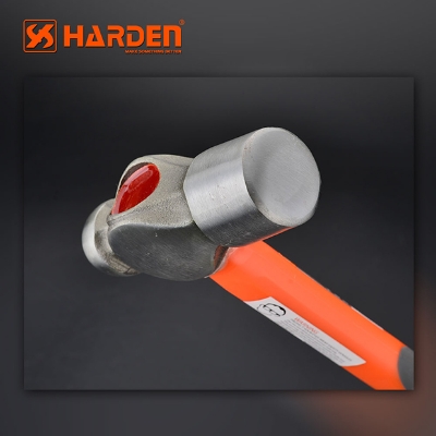 Picture of Harden Ball Pein Hammer Fiberglass Handle with 3 Size option (1lb 450g | 1.5lb 680g | 2lb 910g)