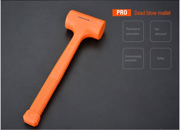 Picture of Harden 450g / 900g Dead Blow Rubber Mallet Hammer Professional 590445 / 590449