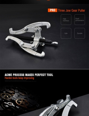 Picture of Harden 6" 2IN1 2 & 3 Jaw Gear Puller for Gears, Pulleys, Bearings and Flywheels 600423