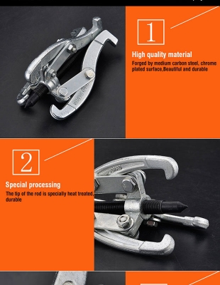 Picture of Harden 6" 2IN1 2 & 3 Jaw Gear Puller for Gears, Pulleys, Bearings and Flywheels 600423