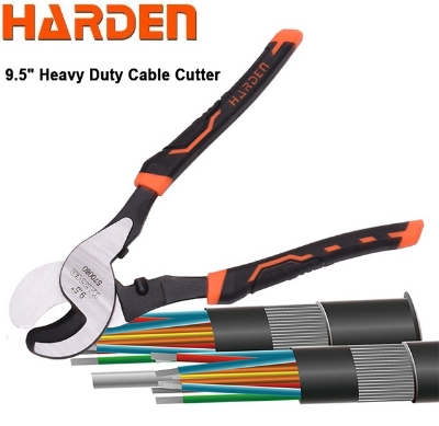 Picture of Harden 9.5＂Cable Cutter Wire Cutting Plier Heavy Duty Type Manual Multi-Functional Industry 570080