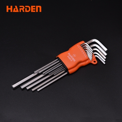 Picture of Harden 13Pcs Inch Long Hex Key Wrench Heavy Duty Tools Heat Treat Cr-v No Ratings 540613