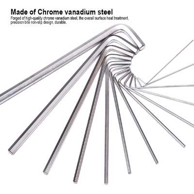Picture of Harden 13Pcs Inch Long Hex Key Wrench Heavy Duty Tools Heat Treat Cr-v No Ratings 540613