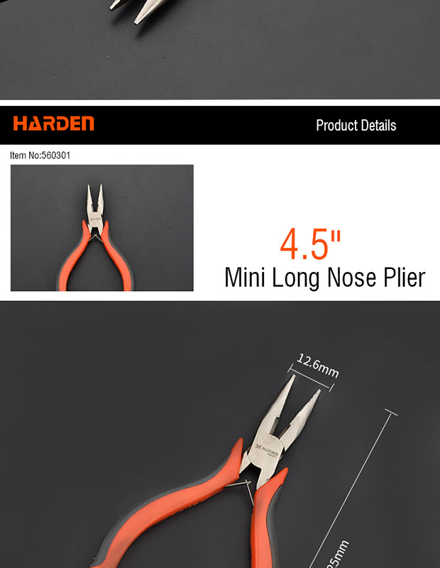 Picture of Harden 4.5" Professional Mini Long Nose Plier 560301