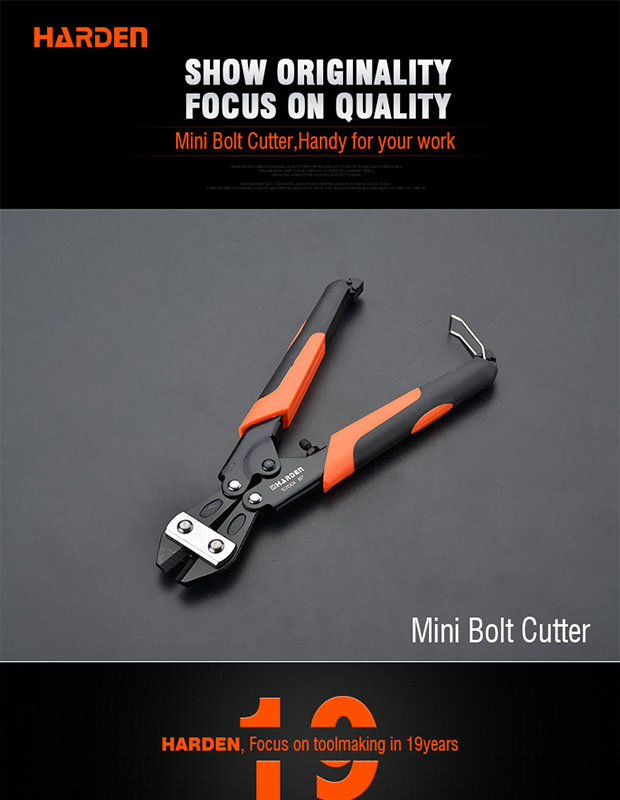 Picture of Harden 8" Mini Bolt Cutter Professional Chrome Vanadium 570001