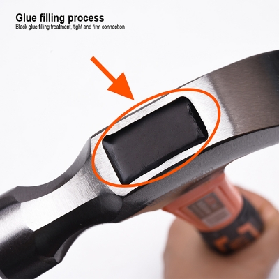 Picture of Harden 16oz ( 500g ) Claw Hammer  Fiberglass Handle 590215