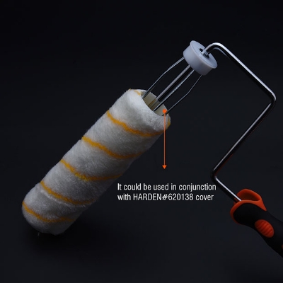 Picture of Harden 9" Paint Roller and Cover Frame and Paint Roller Cover Microfiber Naps Roller Brush 620135