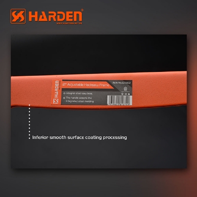 Picture of Harden 12" ( 300mm ) Professional Adjustable Hacksaw frame 610703