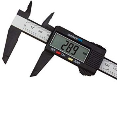 Picture of Digital Slide Calipers 150 mm 6 Inch (Carbon Fiber)