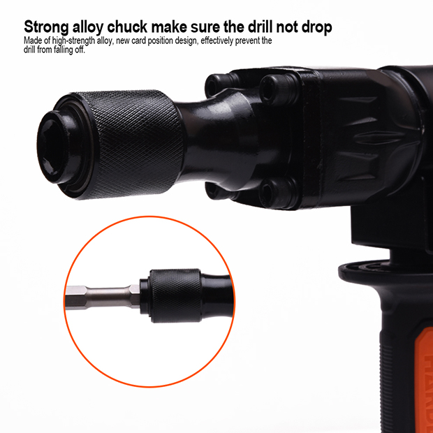 Picture of Harden 750812 950W Demolition Hammer & Demolition Breaker Drill Electronic Tools 750812