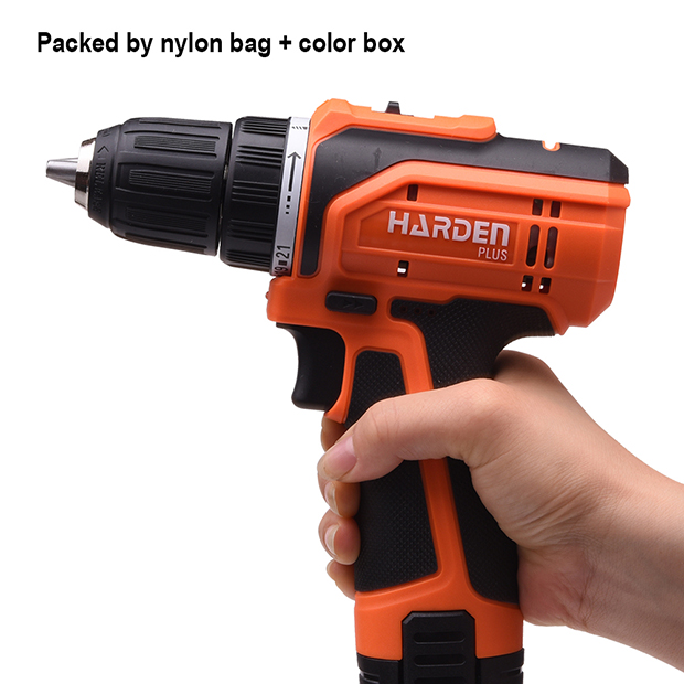 Picture of Harden12V Cordless Drill / Screwdriver 22N-m 2000mAh with Battery and Charger 756012