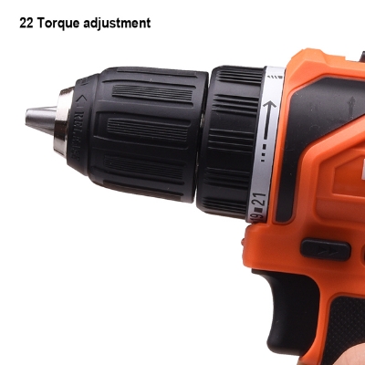 Picture of Harden12V Cordless Drill / Screwdriver 22N-m 2000mAh with Battery and Charger 756012