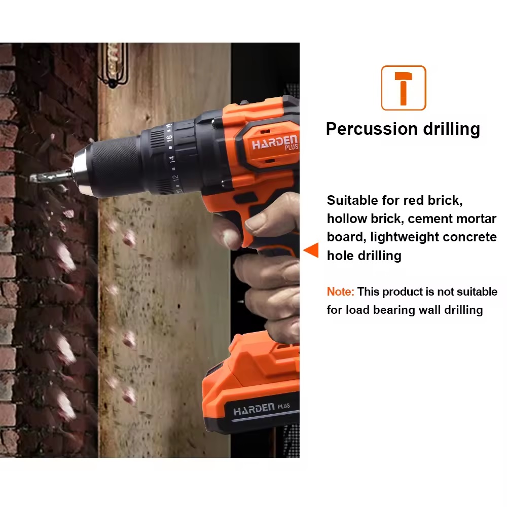 Picture of HARDEN 20V Brushless Motor Cordless Drill Machine, impact wrench, Cordless Screwdriver Top quality High Quality Model: 758228