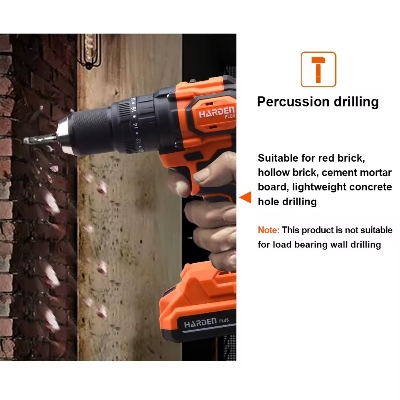 Picture of HARDEN 20V Brushless Motor Cordless Drill Machine, impact wrench, Cordless Screwdriver Top quality High Quality Model: 758228