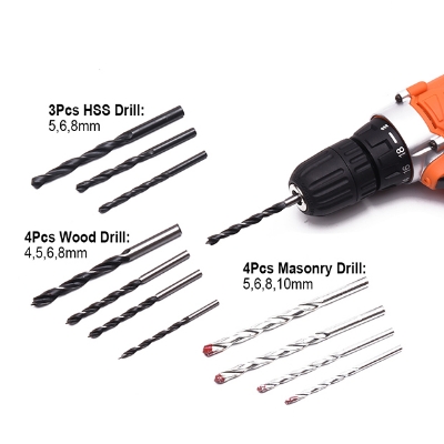 Picture of Harden 36Pcs Multi-Functional Impact Drill Set Professional Household Tools set 510836