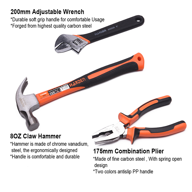 Picture of Harden 36Pcs Multi-Functional Impact Drill Set Professional Household Tools set 510836