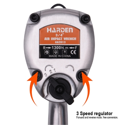 Picture of Harden 3/4" Air Impact Wrench Pneumatic Wrench 682013