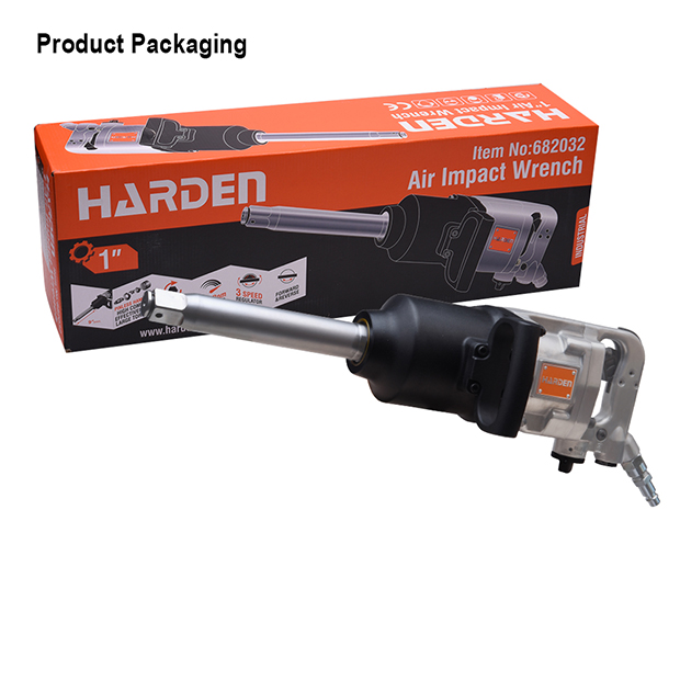 Picture of Harden 1" Air Impact Wrench Pneumatic Wrench 1" Square drive 682032