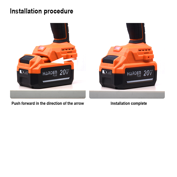 Picture of Harden 20v Li-ion Battery 2000mAh, Used for Harden 20V Cordless Power Tools Model: 756922