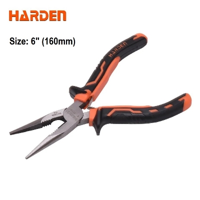 Picture of Harden 6" / 8" Long Nose Plier Range Hand Tool Pliers carbon steel 560156 / 560158