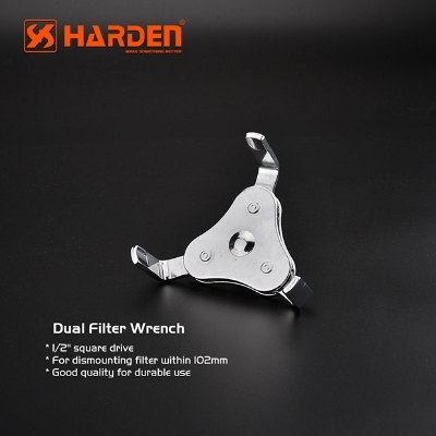 Picture of Harden Professional Dual Filter Wrench 1/2" square drive 670911