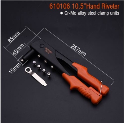 Picture of Harden 10.5" Hand Riveter Heavy Duty Professional  Hand Riveter 610106