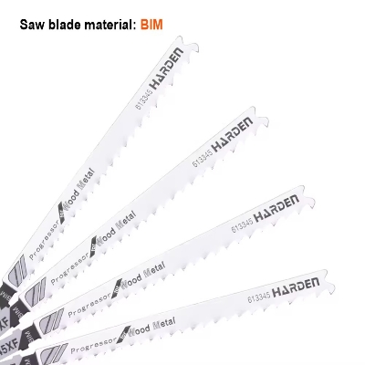Picture of Harden 5Pcs T345XF jig saw blades for wood metal and pvc cutting jigsaw blade 132mm long 613345