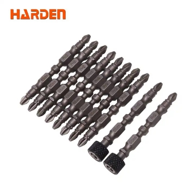 Picture of Harden 10Pcs PH2X65mm double end super magnetic screwdriver head with magnetic coil screwdriver 550606