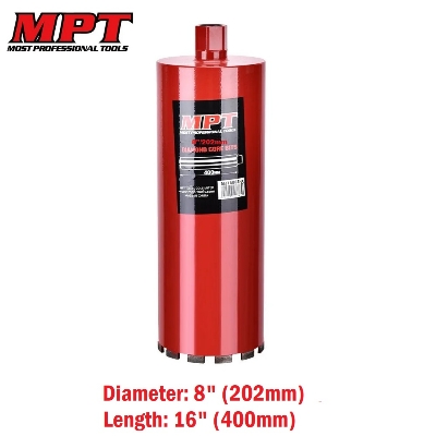 Picture of MPT Diamond Core Drill Bits ( 2" / 3" / 4" / 5" / 6" / 8" )