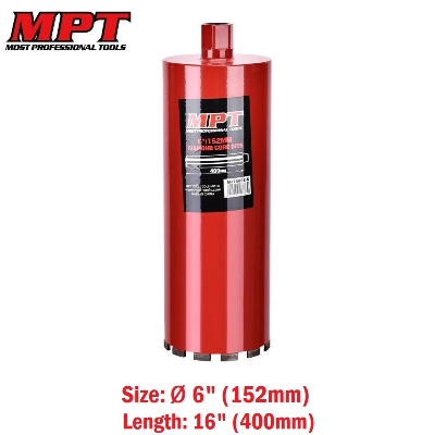 Picture of MPT Diamond Core Drill Bits ( 2" / 3" / 4" / 5" / 6" / 8" )
