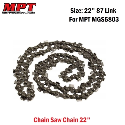 Picture of MPT Chain Saw Chain (16" / 22" ) FOR MPT Chain Saw ( MECS1601 / MGS5803 ) FULL-CHISEL BLADE CHAIN - Kings Trading