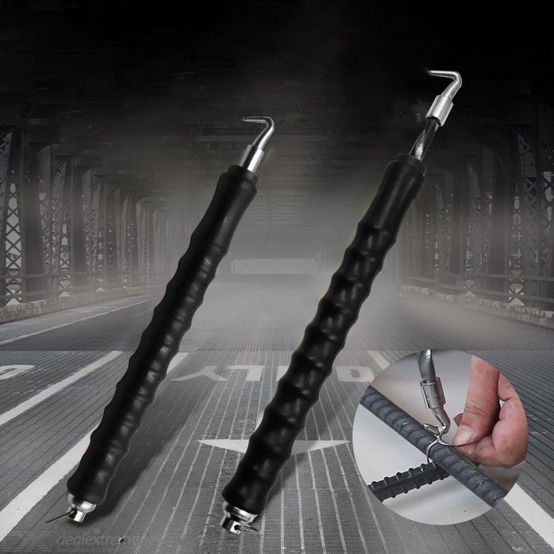 Picture of TANDT Steel Bar Strapping Device TT2019 Semi-automatic Rebar Hook Wire Twister Steel Bar Hook Steel Wire Winder Retractable Steel Wire Tie Strapping Machine  - Kings Trading