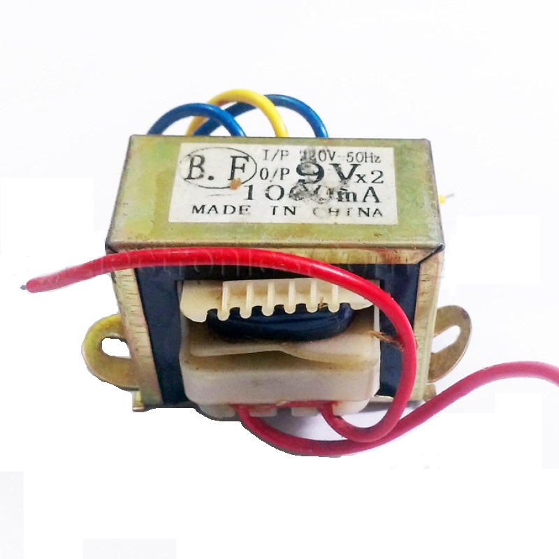 Picture of Transformer 9V - 0- 9Volt, 300mA / 600mA / 1000mA Made in China
