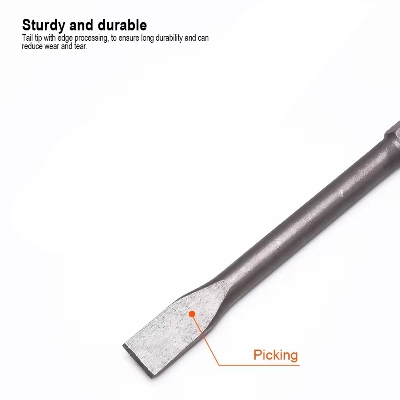 Picture of Harden 16" Hex Flat Chisel ( 30X410X25mm ) Hex Shank Demolition Jack Model: 610399