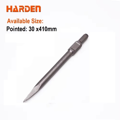 Picture of Harden 16" Hex Flat Chisel ( 30X410X25mm ) Hex Shank Demolition Jack Model: 610399