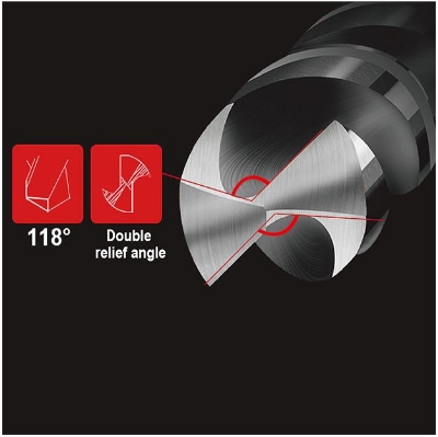 Picture of Harden 13Pcs HSS Twist Drill Set for Metal Wood Plastic 610291