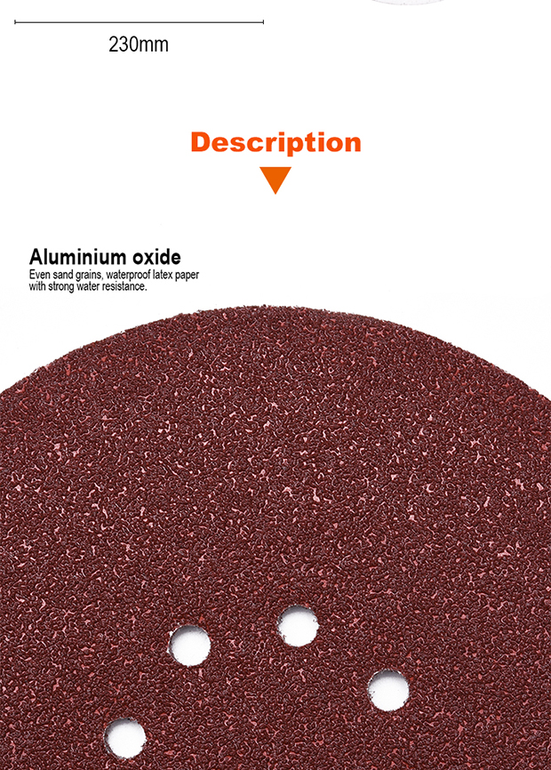 Picture of Harden 10Pcs 230mm ( 9" ) Flap Disc 611784