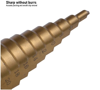 Picture of Harden 4-32mm Step Drill Bit Professional 614132