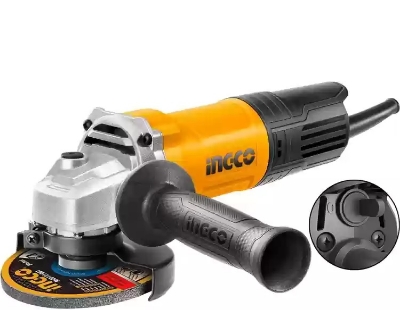 Picture of INGCO 900W Angle Grinder 4”100mm For Cutting, Grinding, Polishing, in Color Box Model AG900282