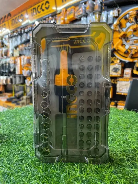 Picture of INGCO 47Pcs T-handle Wrench/Screwdriver Set Model HKSDB0478