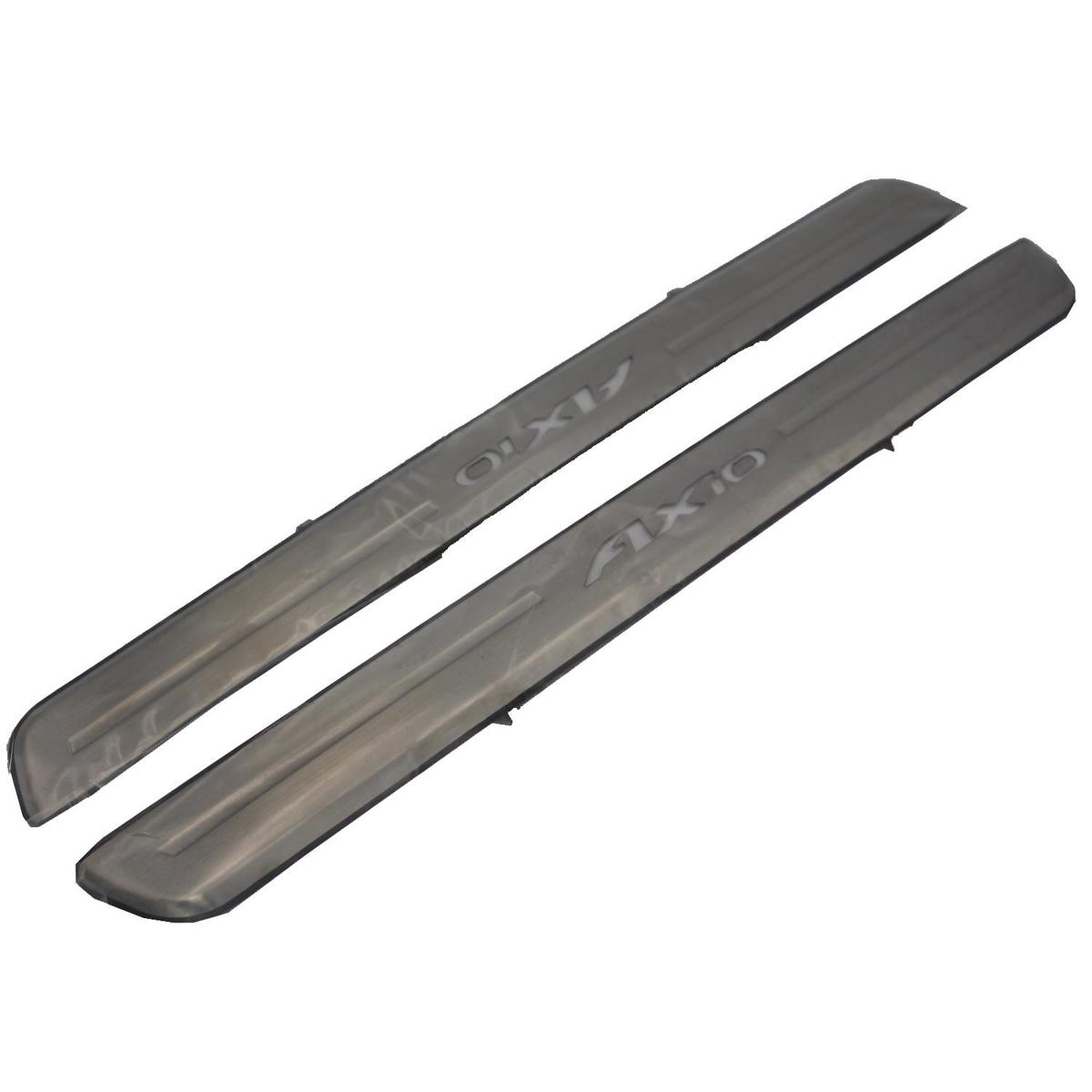 Picture of Toyota-Axio 2014 on  Auto Accessories Stainless Steel LED Lighted Door Sills - Blue