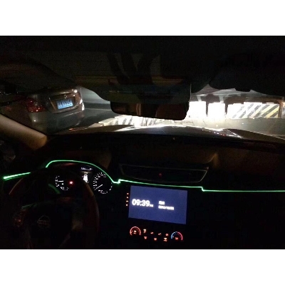 Picture of Car Interior Led Decoration Flexible Neon -Green