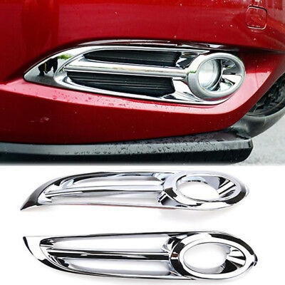 Picture of Front Fog Light Lamps Cover Trim ABS Chrome 2pcs Honda Vezel HR-V HRV 2014-On
