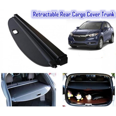 Picture of Car Rear Trunk Security Shield Shade Cargo Cover For Honda H-RV/Vezel 2014-ON(Black )