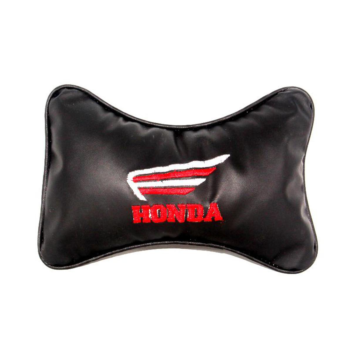 Picture of Bike Pillow-Driving Comfortable and Soft Foam PVC Back side Protect (Black)-HONDA