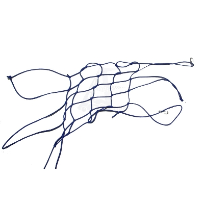 Picture of Motorcycle Helmet Net-Blue