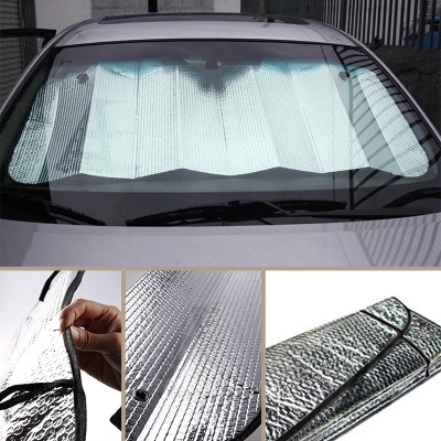 Picture of Portable Fold able Car Windshield Sun Visor Cover Block Anti-uv Protector Screen